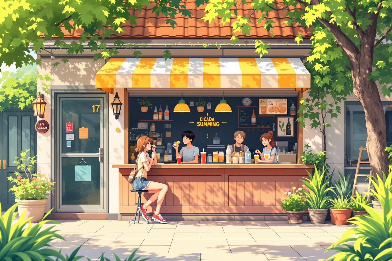 短剧网页版 - 夏日汽水与蝉鸣